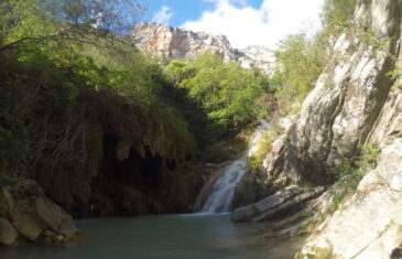 Angouire valley, canyoning in Moustiers-Sainte-Marie