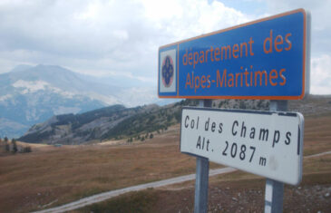 The Col des Champs, the Road Trip of the High Verdon