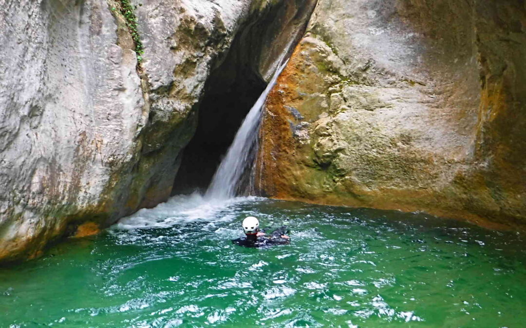 Verdon canyoning courses, closest to Castellane